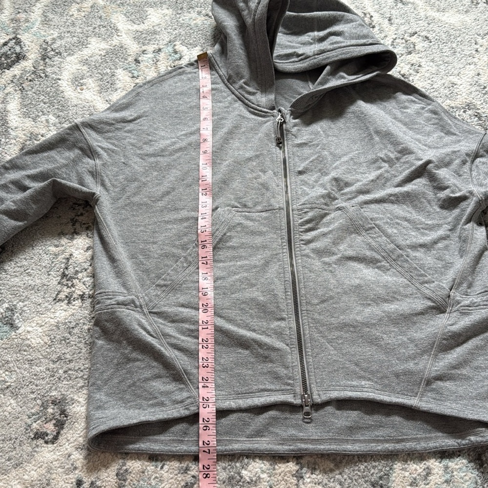 Lululemon Gray Zip Up Hooded Jacket - Picture 7 of 10